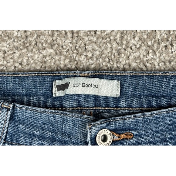 Vintage Levi's 515 Jeans Womens 14 Blue Denim Bootcut Leg Mid Rise *33x31.5 Y2K - Picture 5 of 13